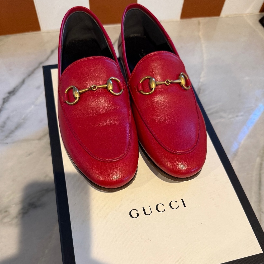 *SOLD* NIB Gucci Brixton Loafers, Sz 35